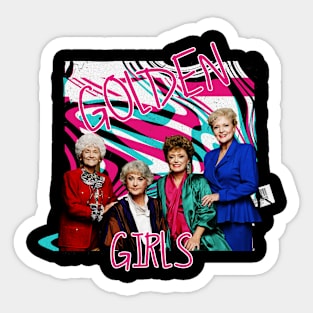 golden girls Sticker